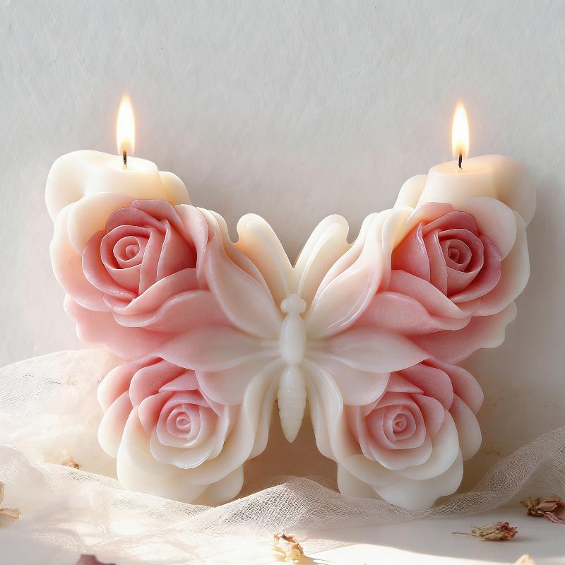 Forma silikonowa DIY róża moty – Candle Supplies Storage recenzja i cena