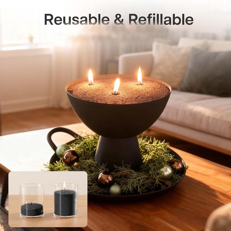 Czarny piasek do świec z knote – Candle Supplies Storage recenzja i cena